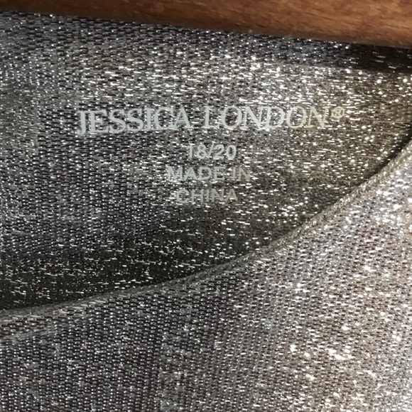 Jessica London Shimmer Shirt - Picture 2 of 3